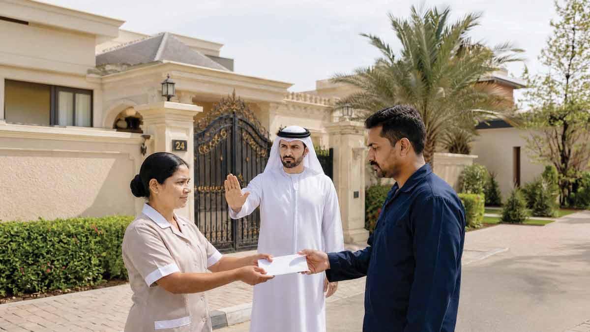 كاميرا مراقبة تكشف تحويل رواتب عاملات منازل عبر قنوات غير مرخصة