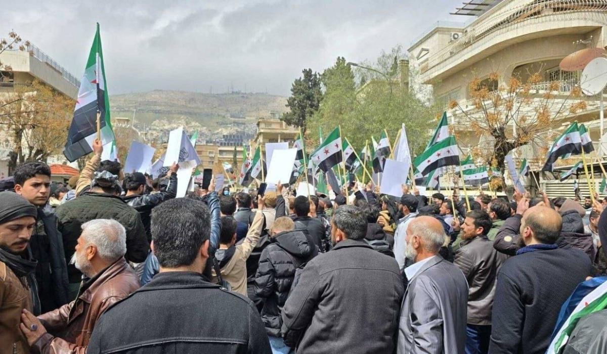 فضّ اعتصام أمام سفارة أبوظبي في دمشق للمطالبة بالإفراج عن البويضاني بعد وعود بتحرك رسمي